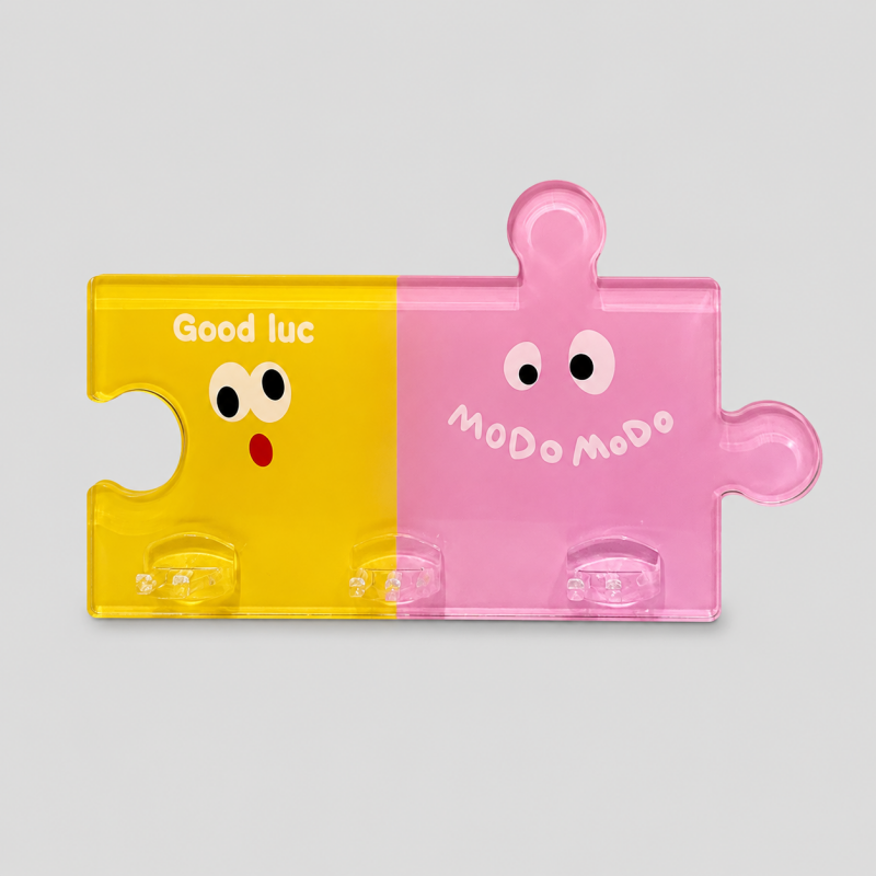 Puzzle Shaped Acrylic Plug Holder