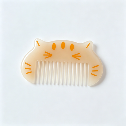 Cat Shape Pocket Hair Comb
