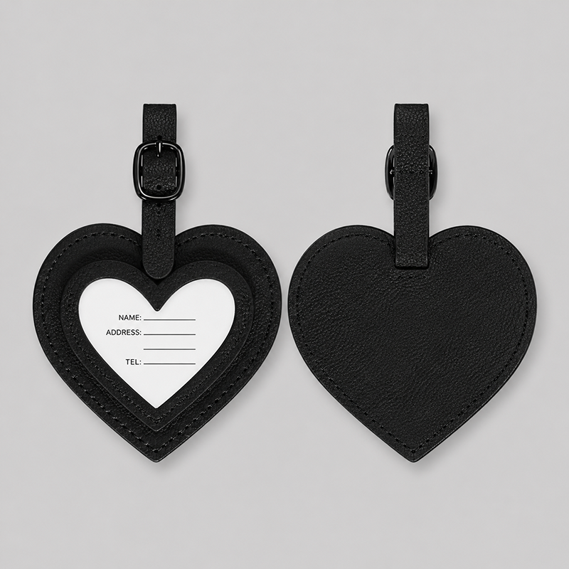Heart Shape Luggage Tag Suitca - Shopdayla Wholesale - #5074