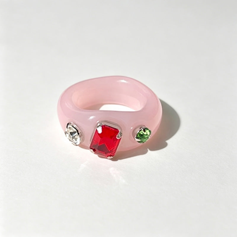 Chunky Gem Ring