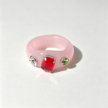 Chunky Gem Ring