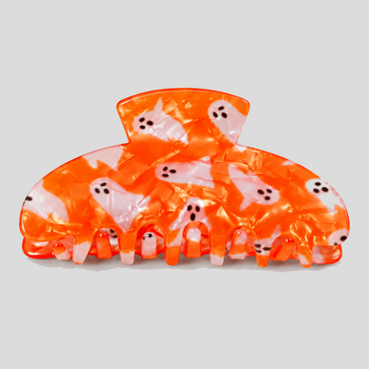 Halloween Ghost Pumpkin Claw Clips