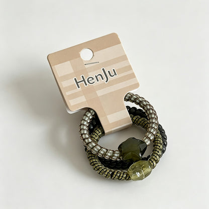 Star Heart Telephone Wire Hair Ties