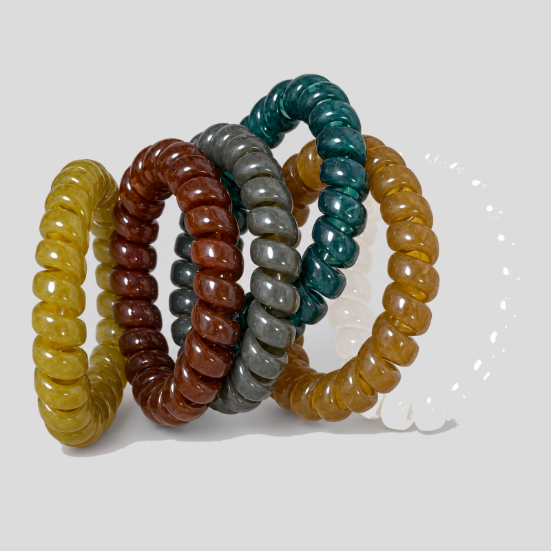 Telephone Cord Hair Tie