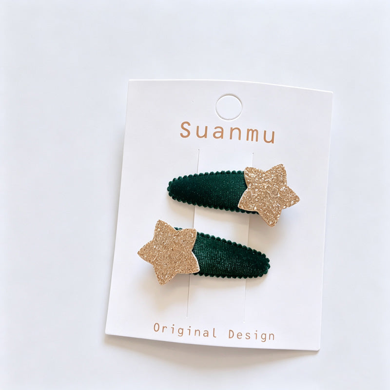 Velvet Star BB Hair Clips