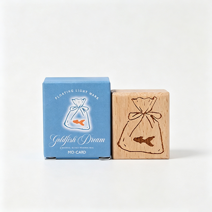 Wood Decorative Rubber Stamp
