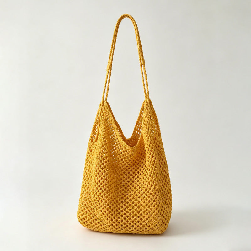 Color Pop Mesh Tote