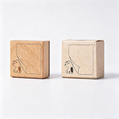 Cat Planner Wood Stamps