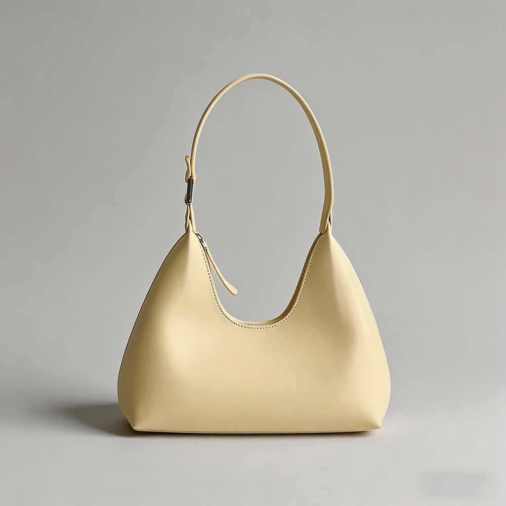 Minimalist Vegan Leather Hobo - Shopdayla Wholesale - #4978