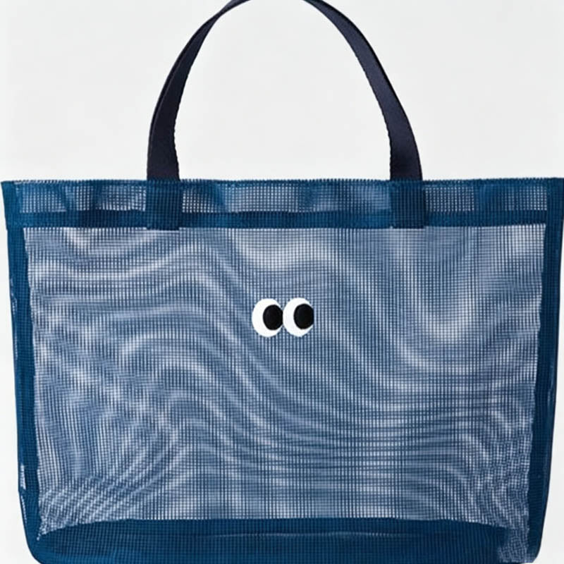 Mesh Beach Tote Beach Bag - Shopdayla Wholesale - #5410