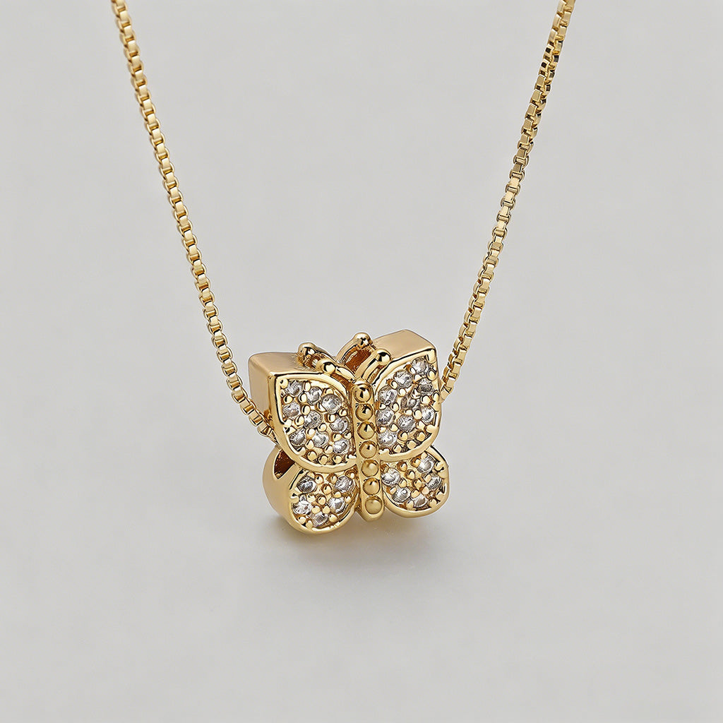 Diamond Pendant Necklace - Shopdayla Wholesale - #1058