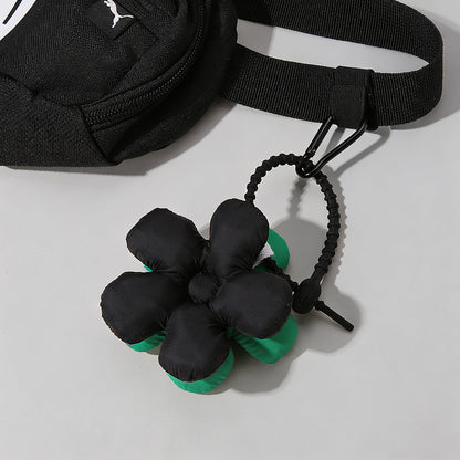 Two-Tone Puffy Flower Bag Char - Shopdayla Wholesale - #9714