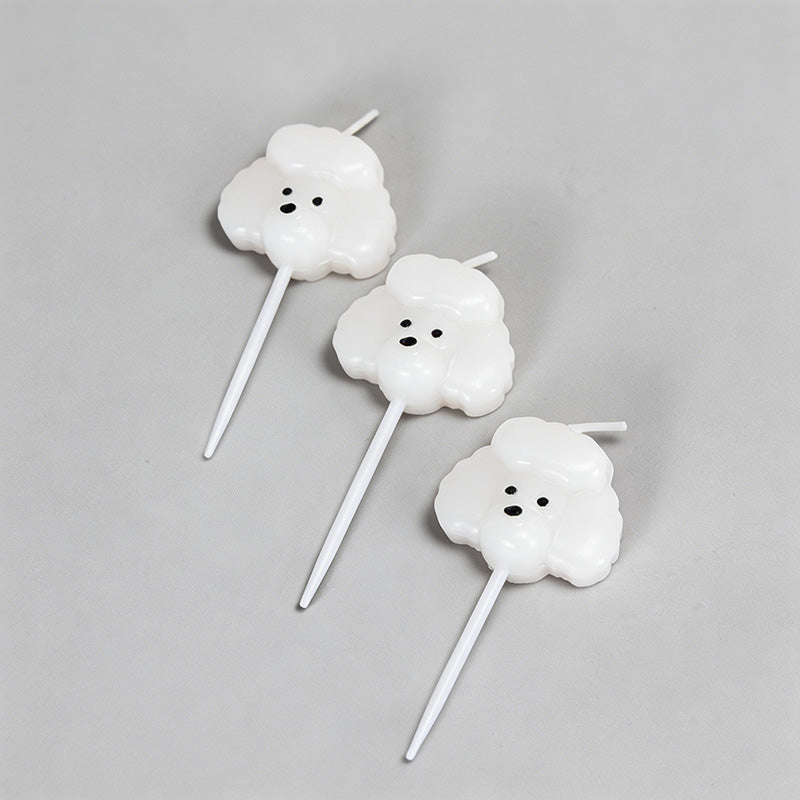 Cute Teddy Dog Birthday Candle - Shopdayla Wholesale - #3410