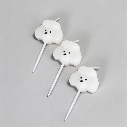 Cute Teddy Dog Birthday Candle - Shopdayla Wholesale - #3410