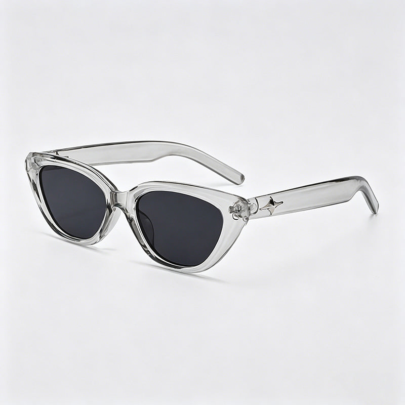 Star Accent Cat Eye Sunglasses - Shopdayla Wholesale - #6386
