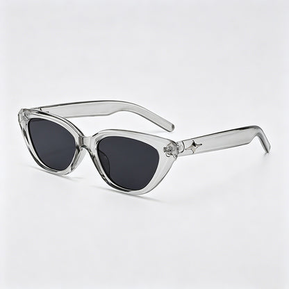 Star Accent Cat Eye Sunglasses - Shopdayla Wholesale - #6386
