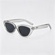 Translucent Gray Frame / Dark Gray Lens / One Size