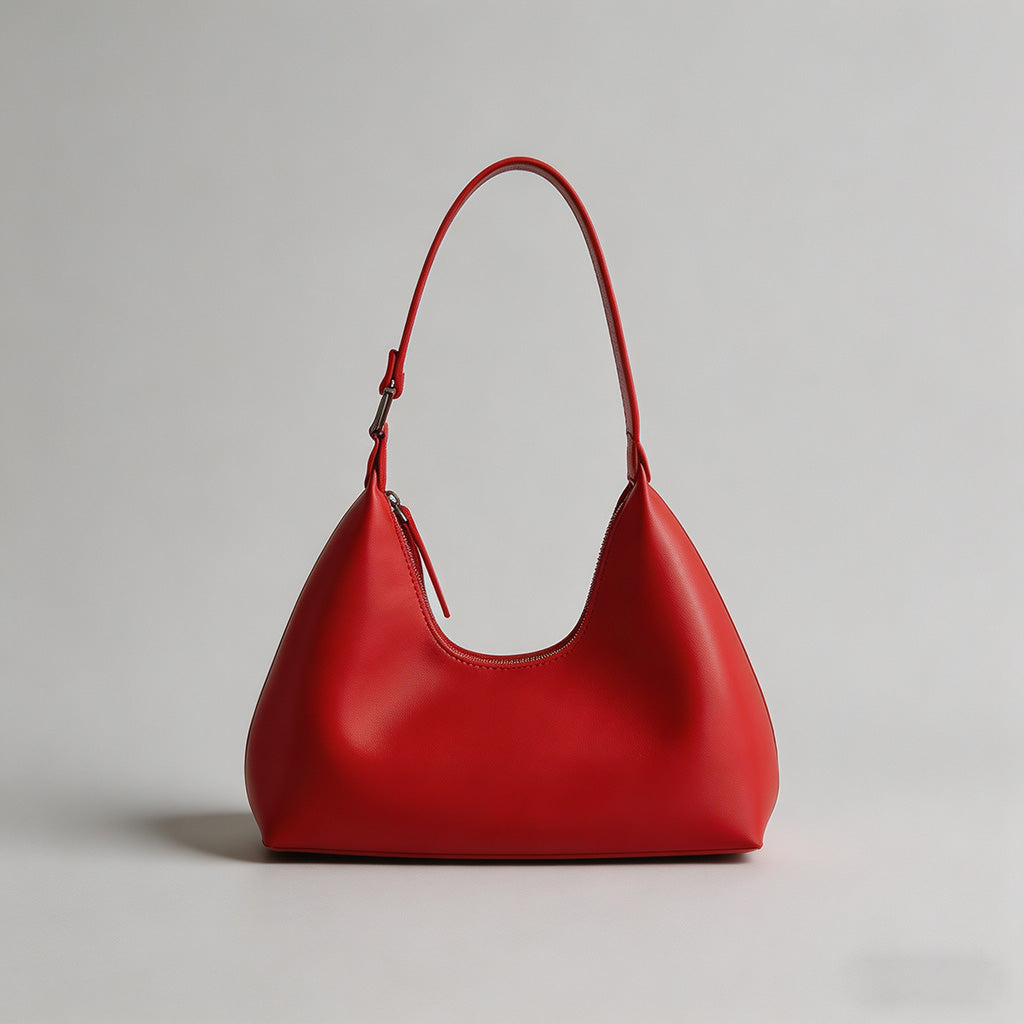 Minimalist Vegan Leather Hobo - Shopdayla Wholesale - #3906