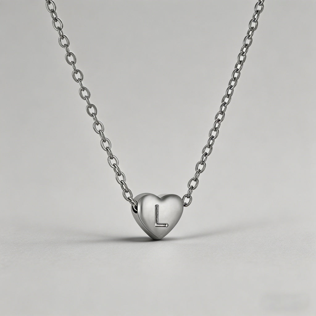 Personalized 3D Heart Initial - Shopdayla Wholesale - #5266