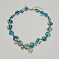Blue Seashell & Pearl Jewelry - Shopdayla Wholesale - #8722