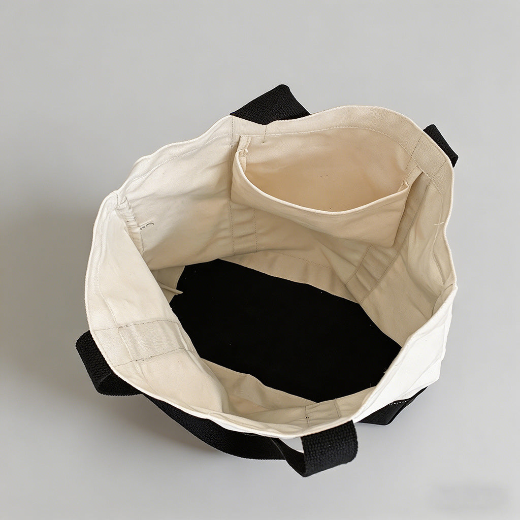 Large Capacity Canvas Tote Bag - Shopdayla Wholesale - #9010