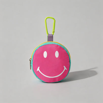 Smiley Face Mini Hanging Pouch - Shopdayla Wholesale - #0802
