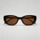 Glossy Black Frame / Brown Lens / One Size