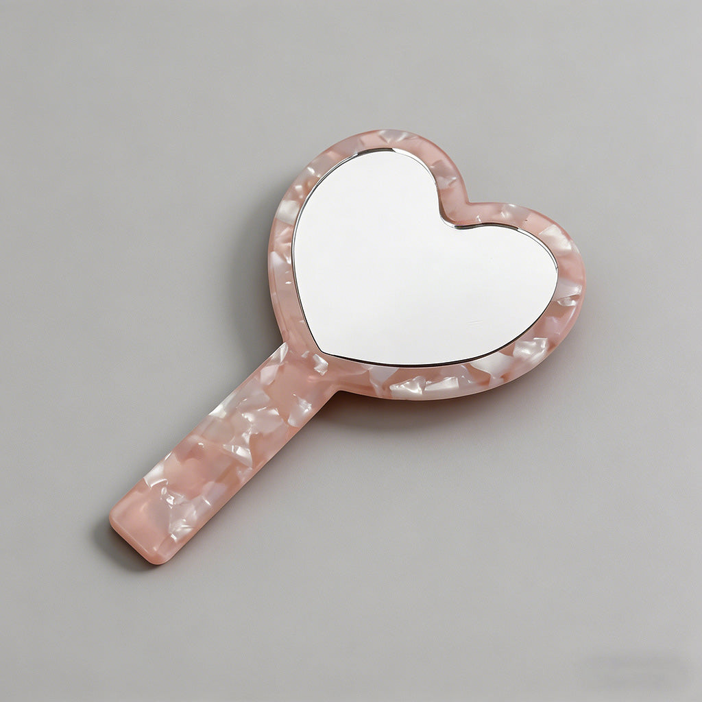 Acetate Heart-Shaped Handheld - Shopdayla Wholesale - #7474