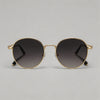 Gold Frame Gradient Grey Lens / One Size