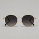Gold Frame Gradient Grey Lens / One Size
