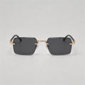 Metal Rimless Square Sunglasse - Shopdayla Wholesale - #1058