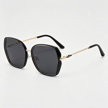 Polarized Oversized Metal Sung - Shopdayla Wholesale - #8530