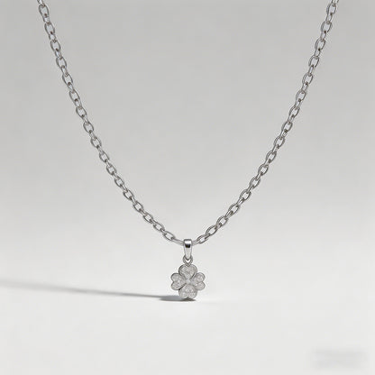 Crystal Clover Charm Paperclip - Shopdayla Wholesale - #7586
