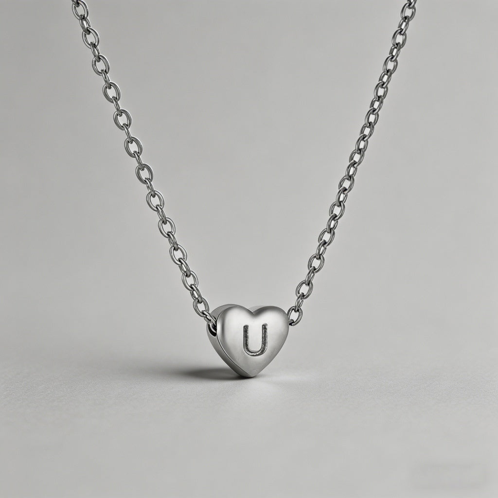 Personalized 3D Heart Initial - Shopdayla Wholesale - #3570