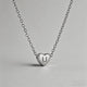 Silver U / One Size