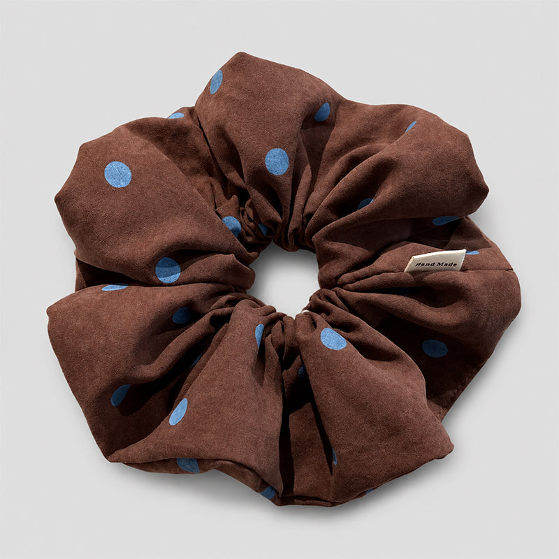 Oversized Polka Dot Hair Scrun - Shopdayla Wholesale - #8018