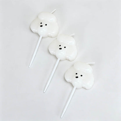 Poodle Party Candles
