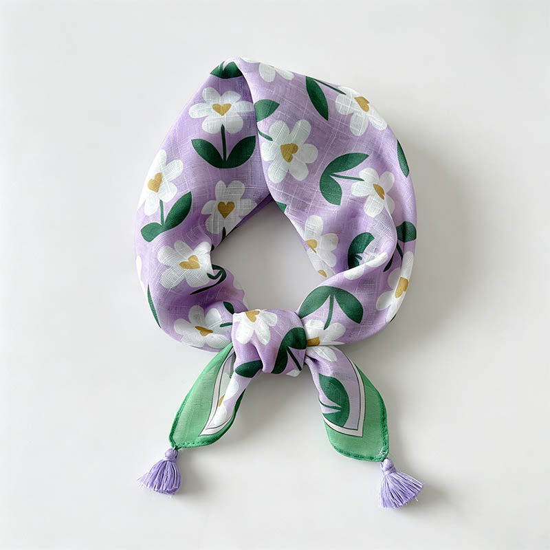Floral Print Daily Fashion Sca - Shopdayla Wholesale - #3746