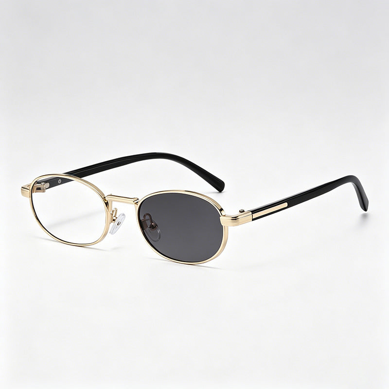 Gradient Oval Frame Sunglasses - Shopdayla Wholesale - #6114