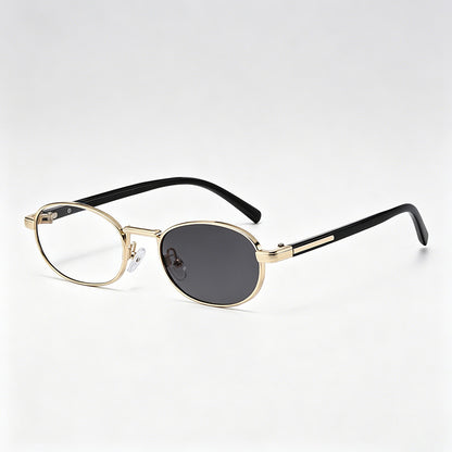Gradient Oval Frame Sunglasses - Shopdayla Wholesale - #6114