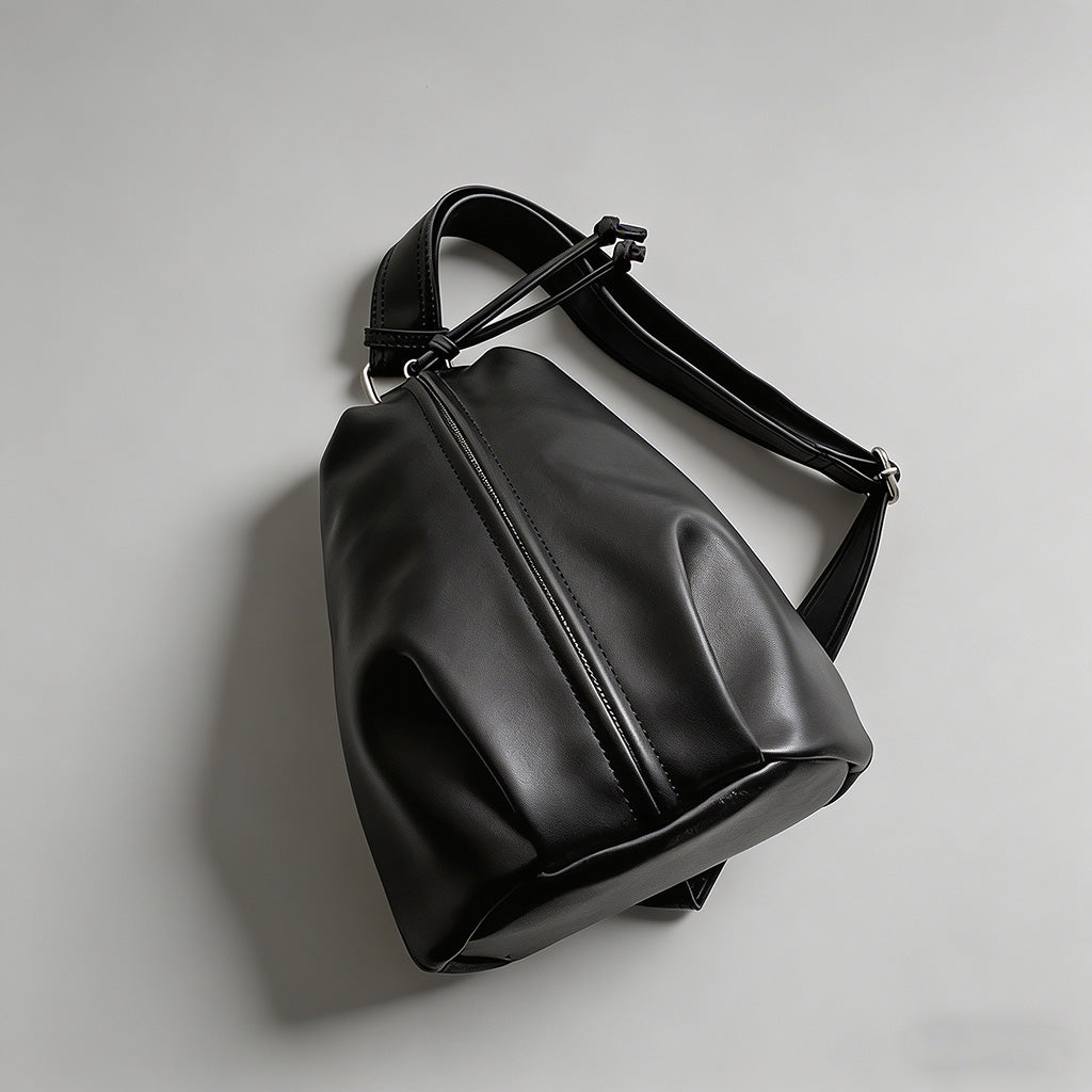Vintage Soft Leather Sling Bag - Shopdayla Wholesale - #8114