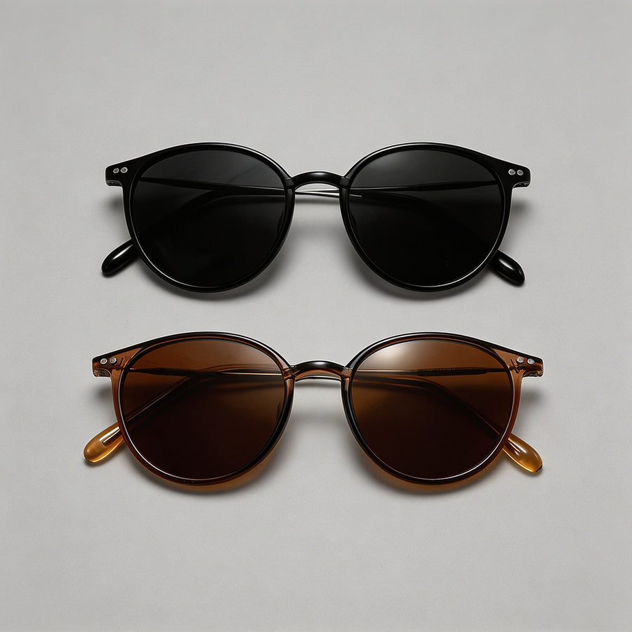 Fashion Round Frame Sunglasses - Shopdayla Wholesale - #9138