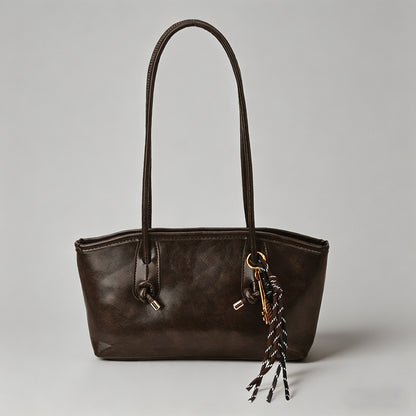Vintage Faux Leather Tote Bag - Shopdayla Wholesale - #3666