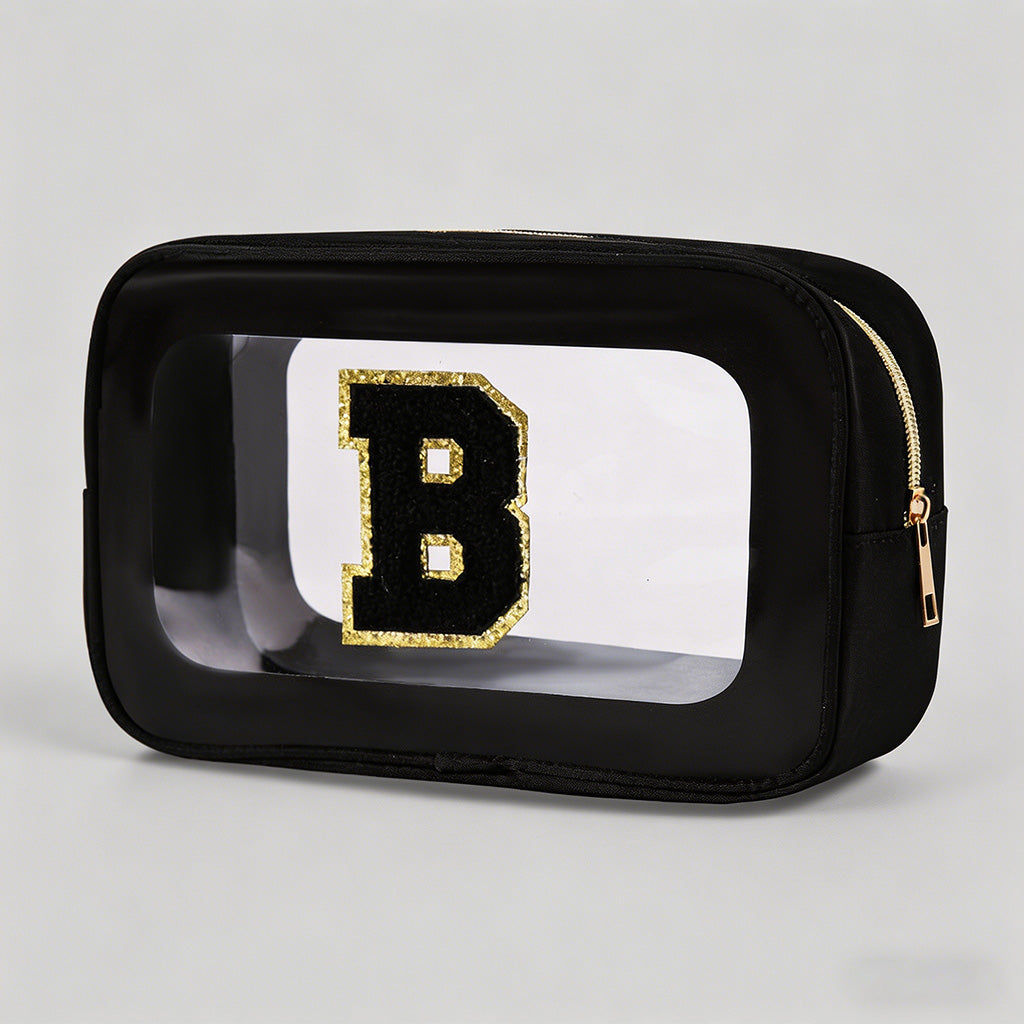 Rectangular Initial Travel Cas - Shopdayla Wholesale - #0562