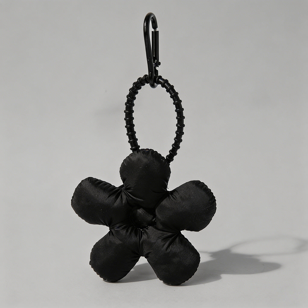 Puffy Flower Bag Charm - Shopdayla Wholesale - #6274