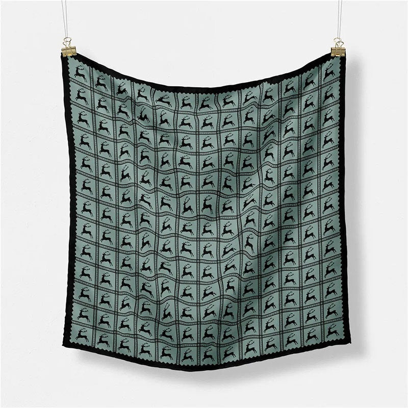 Vintage Paisley Print Square S - Shopdayla Wholesale - #5490