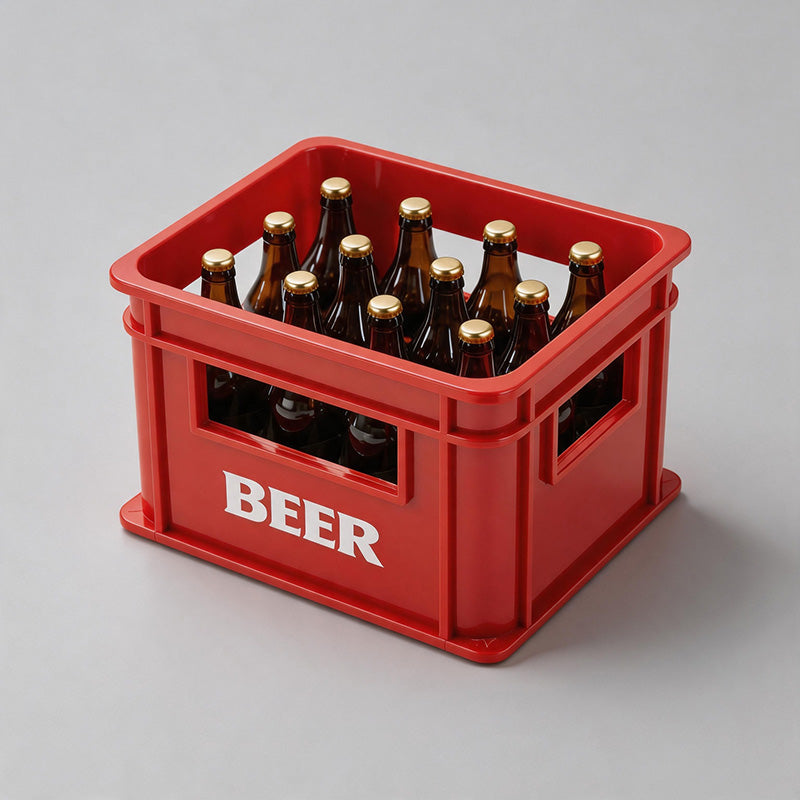 Creative Beer Crate‑Shaped Bot - Shopdayla Wholesale - #7762