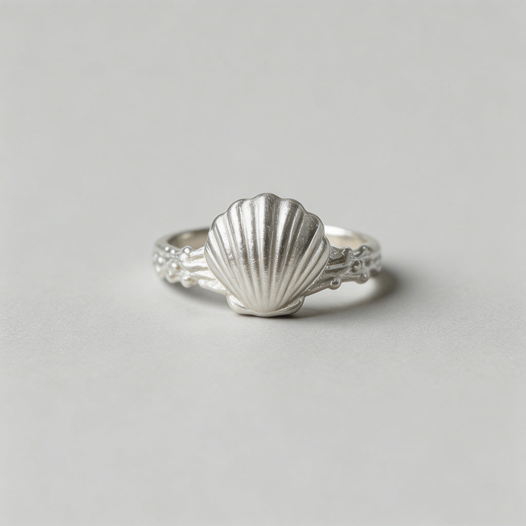 Vintage Shell Pearl Open Ring - Shopdayla Wholesale - #7634