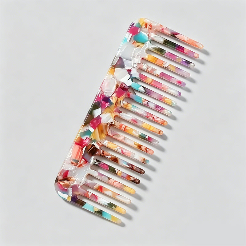 Acetate Wide Tooth Comb - Shopdayla Wholesale - #7842