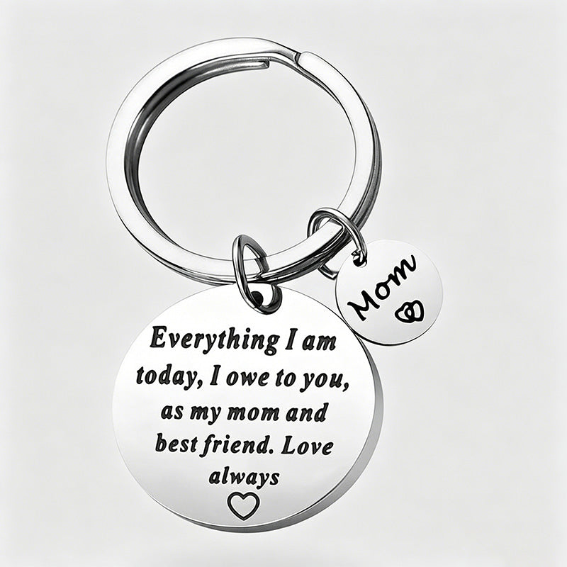 Mother's Day Engraved "Mom" Ke - Shopdayla Wholesale - #6322